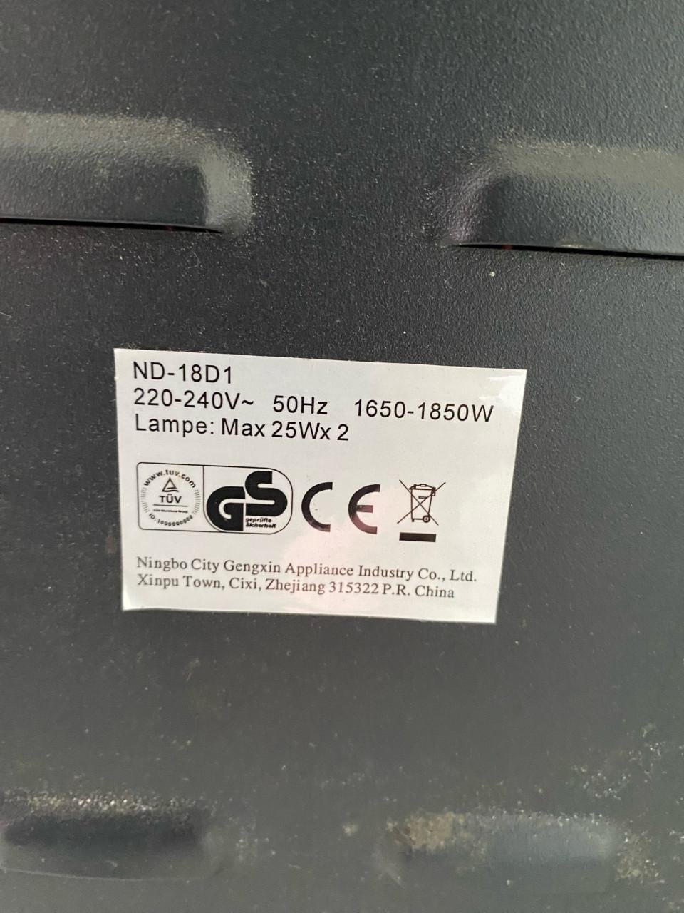 Elektrische kachel