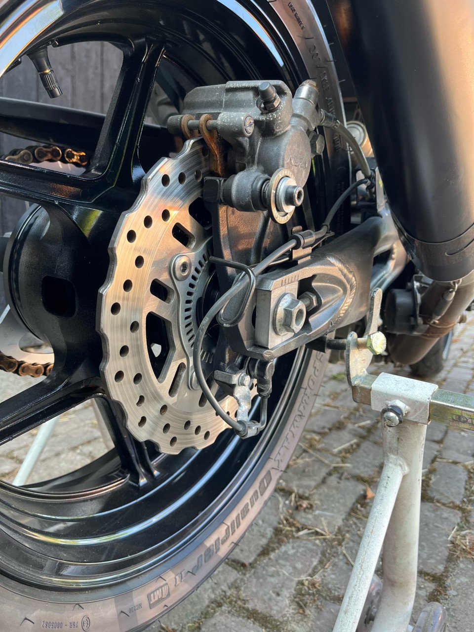 Kawasaki Z750R 2011 ABS Metallic grijs