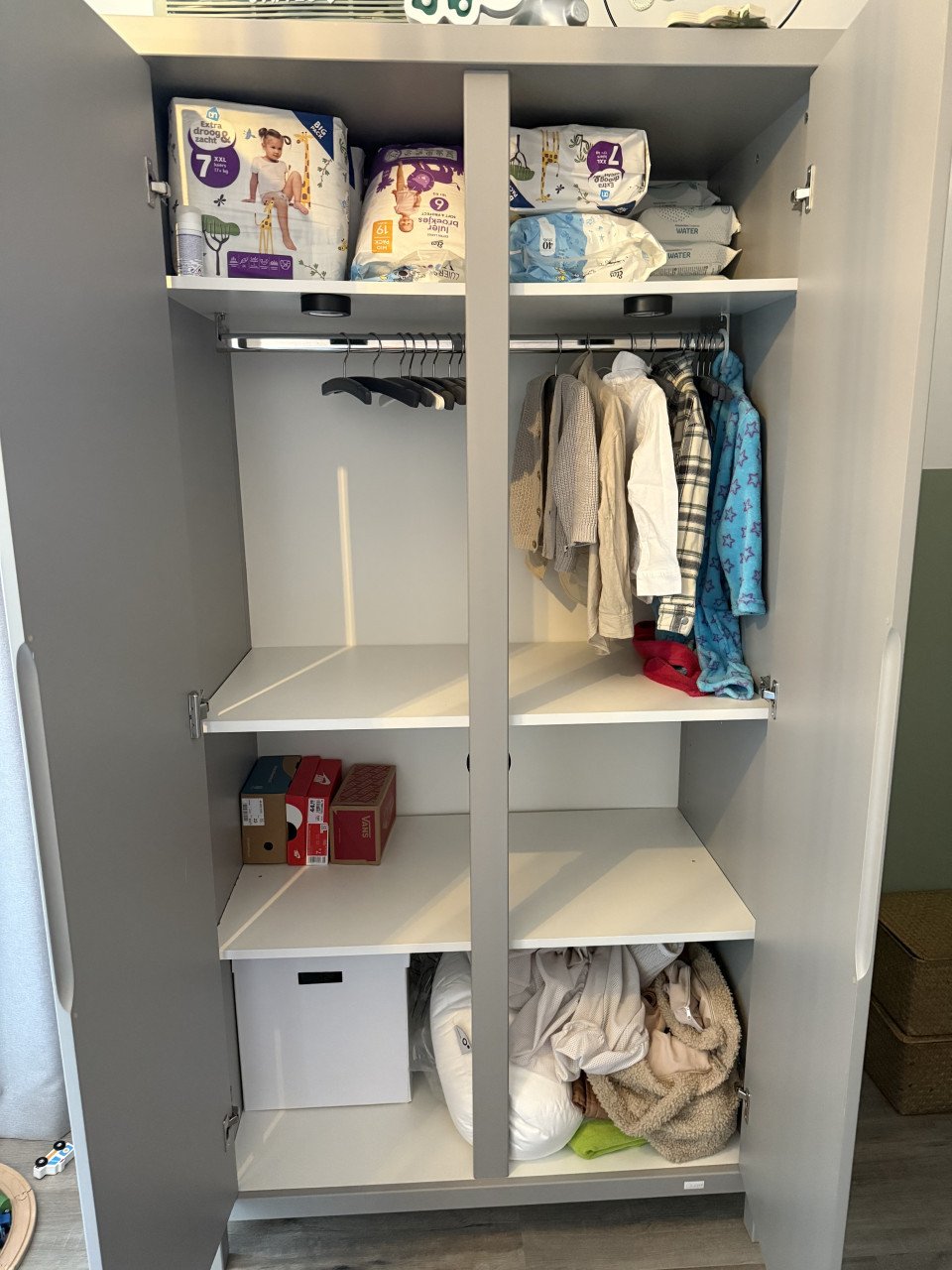 Babykamer quax grijs