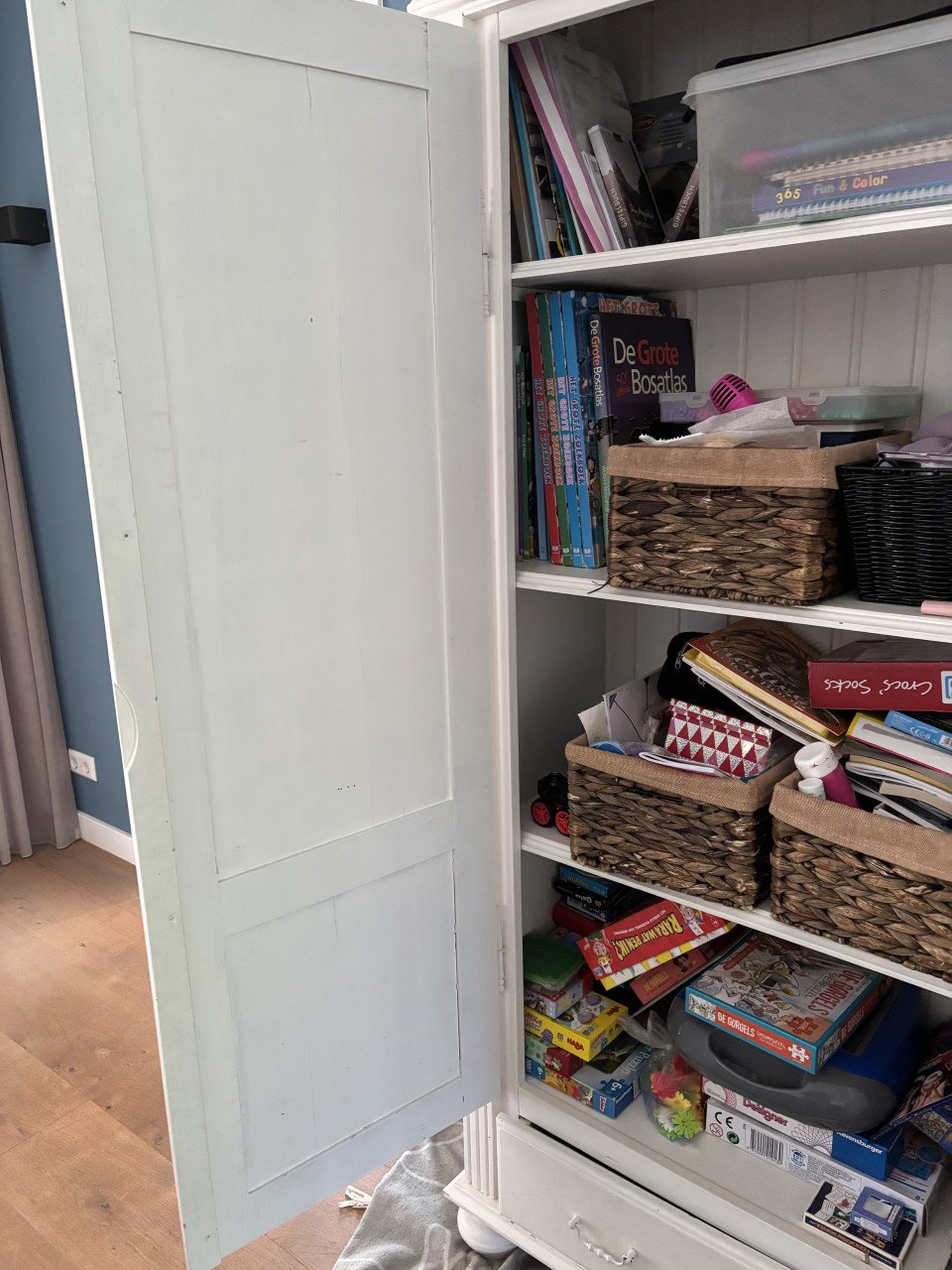 Leuke brocante kast