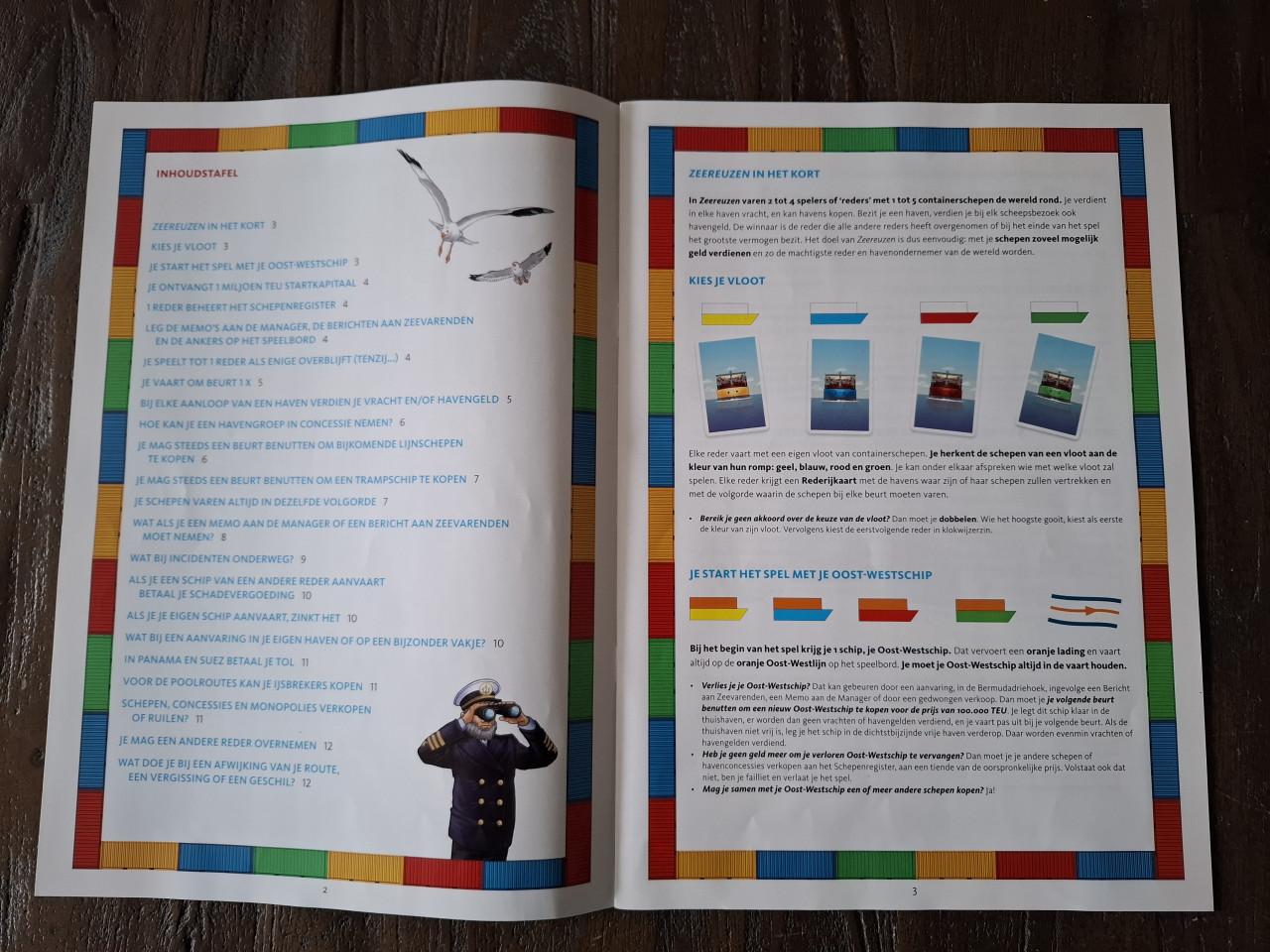 ZEEREUZEN Het wereldspel over schepen en havens