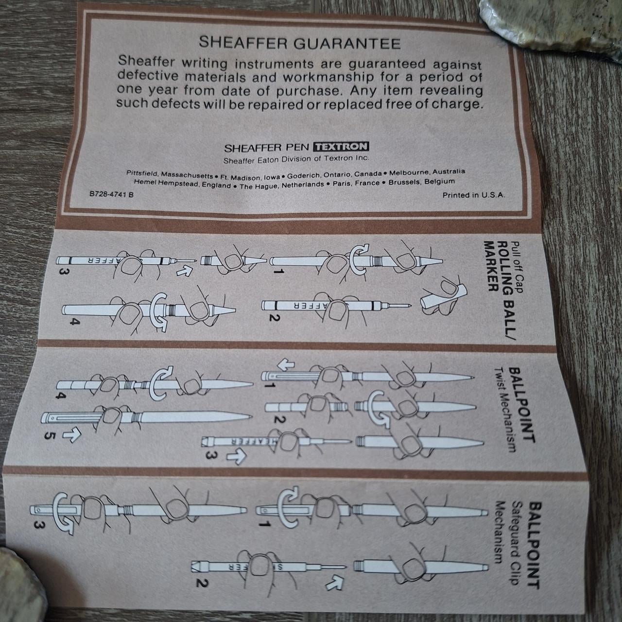 Sheaffer balpen en potlood