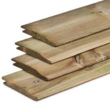 Rabatdelen mes en groef geimpregneerd scherpe prijzen.