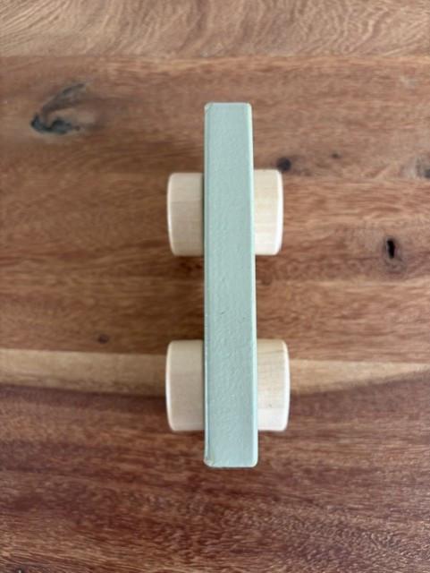 Little Dutch | houten bus | olijfkleurig