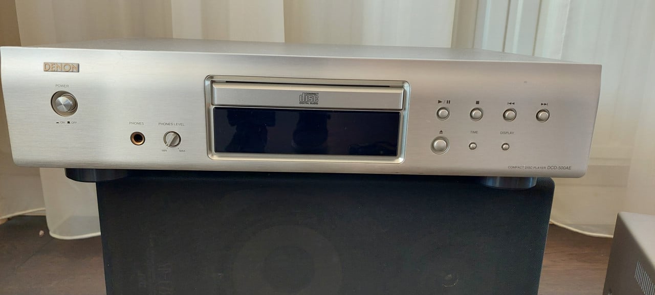 Tuner/versterker + cd speler