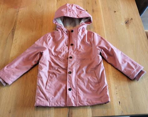 Hema oudroze regenjas mt 98/104