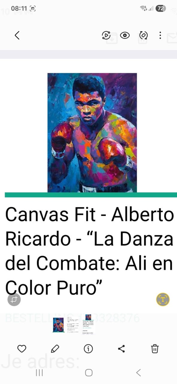Canvas schilderij