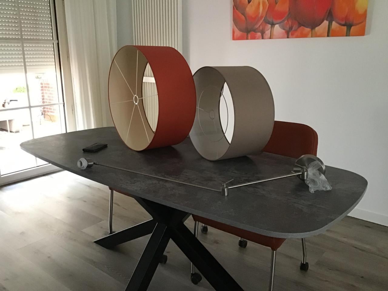 Knikarm voor hanglamp