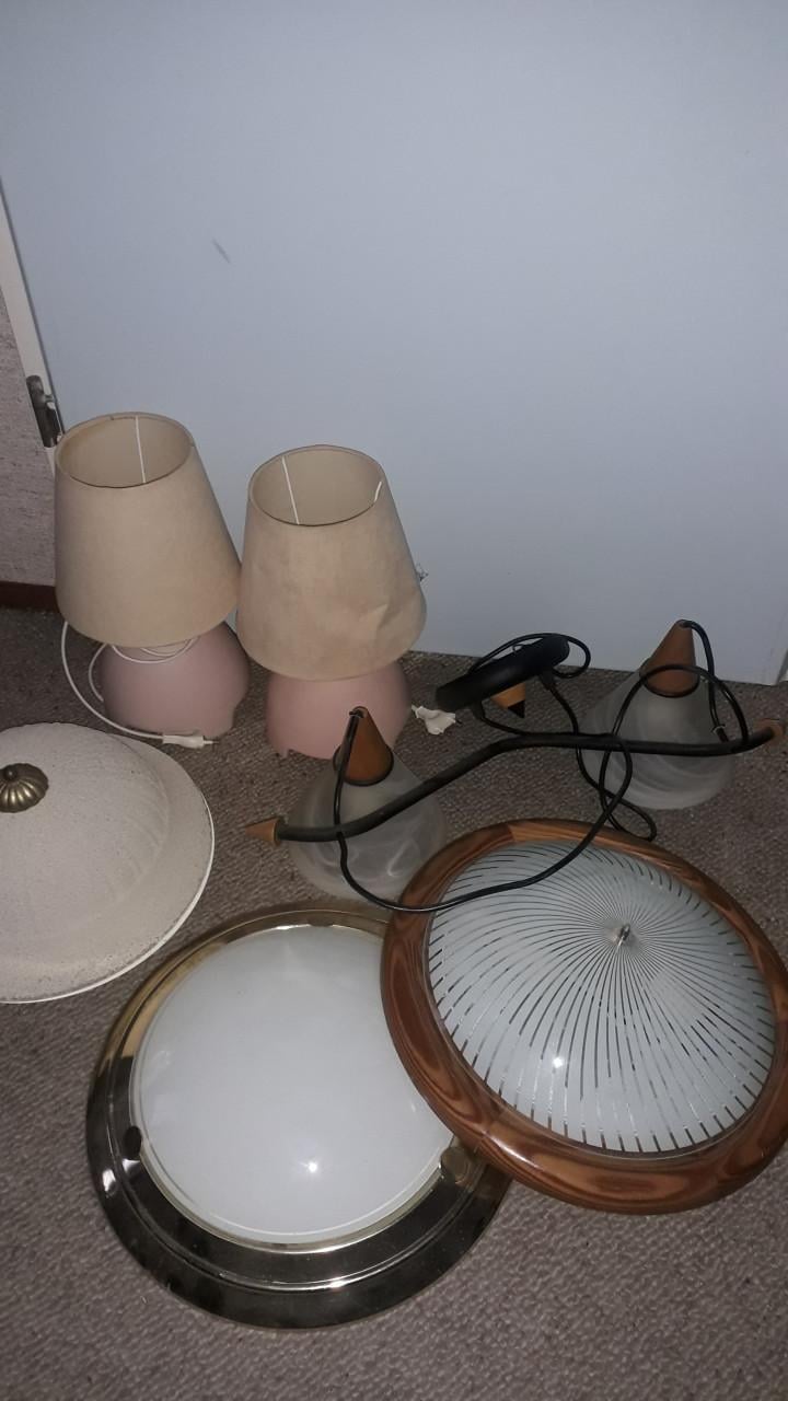Partij schemerlampen en meer