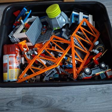 Grote partij lego LEGO City RC VRACHTTREIN Ninjago Politiebureau Brandweerk