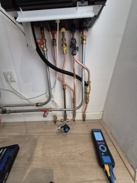 CV ketel plaatsen, onderhoud of service.