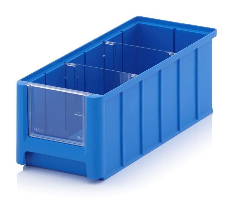 Nieuwe kunststof magazijnbakjes in diverse maten .