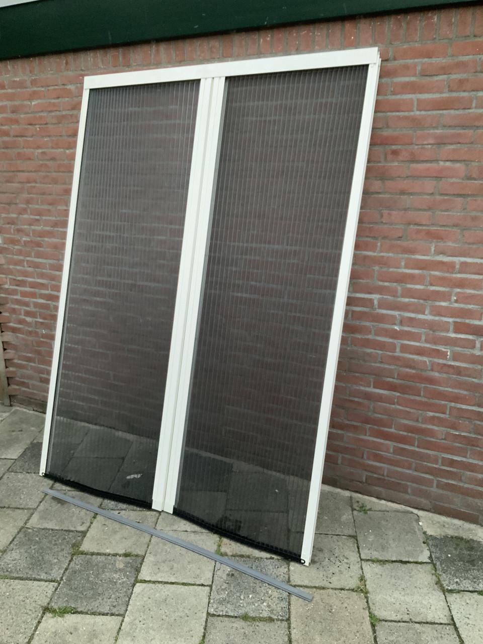 Plissé hordeur dubbel