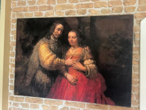 “ Joods bruidsmeisje “ van Rembrandt