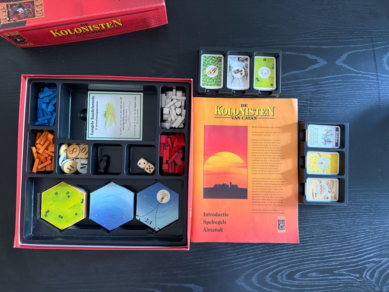 Kolonisten van Catan basisspel houten versie