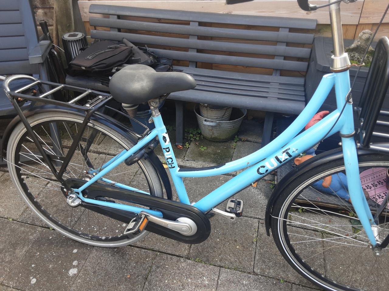 Puch opoefiets  ,3 speed,terugtraprem  ( damesfiets/ meisjesfiets  )