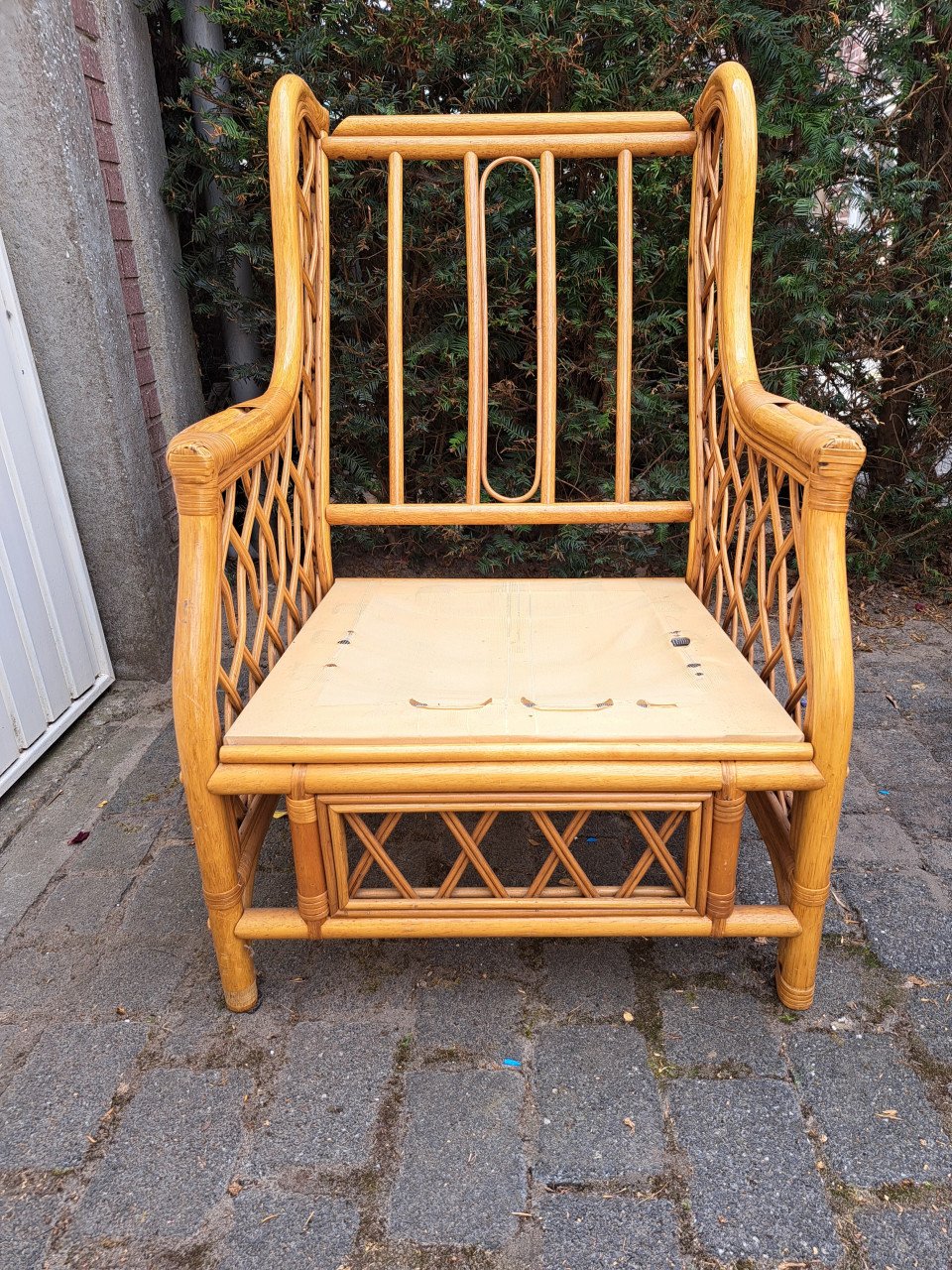 Rotan stoel