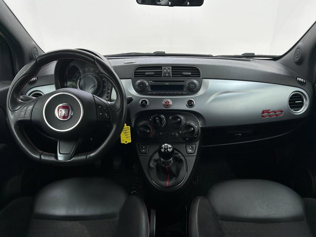 Fiat 500 C occasion 1.2 lounge | grijs | tweedehands fiat 500 | airco | cab