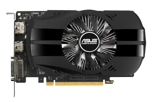 Videokaart Asus PH-GTX1050TI-4G