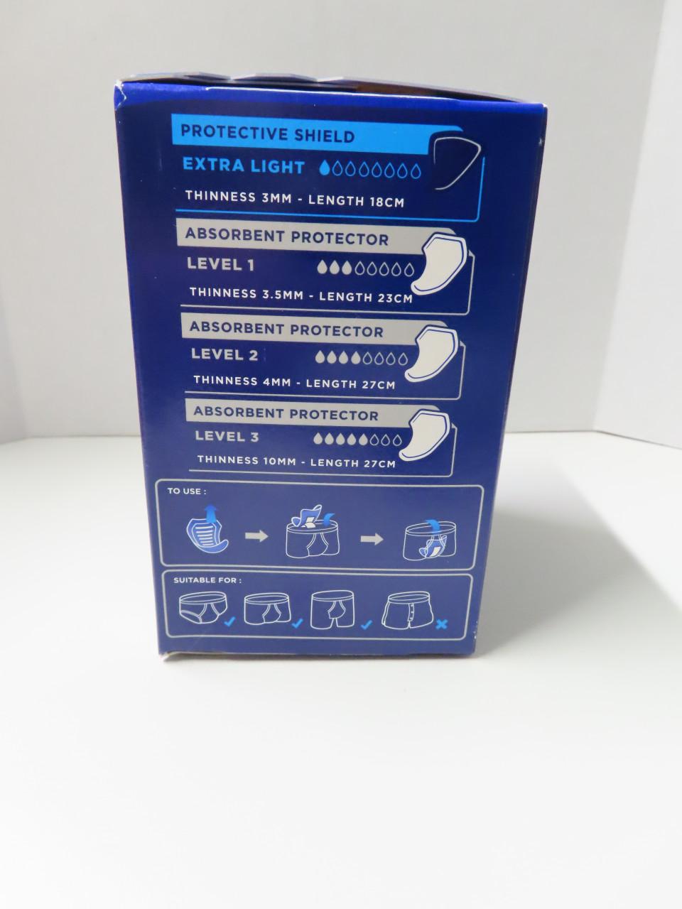 Tena Men active fit Doos van 14 stuks Extra light €.3,00