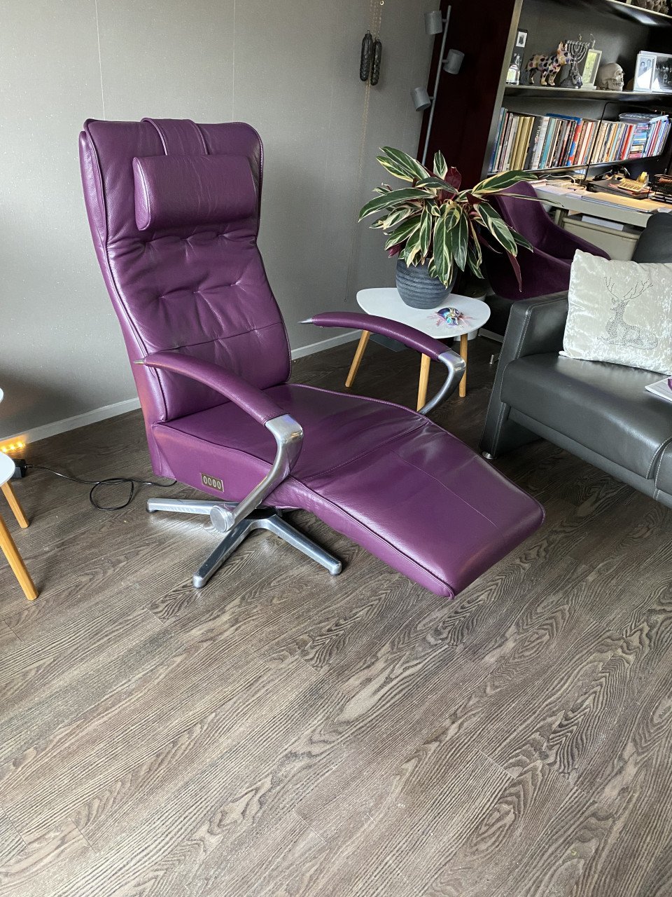 Relax stoel in leer van Prominent