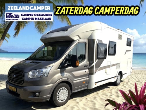 🚌✨ Zaterdag Camperdag! - Mooie Camper Benimar Tessoro 442 Dwarsbed