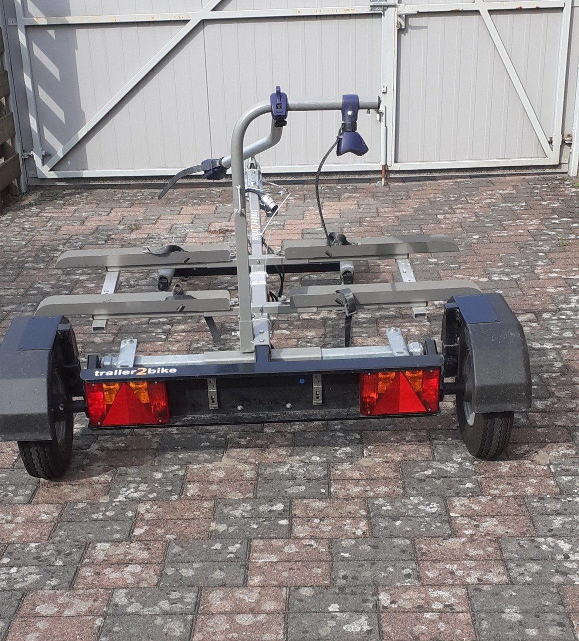 Aanhangwagen voor 2 (elektrische) fietsen