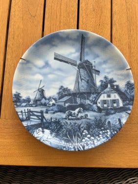 WANDBORD DELFTS BLAUW