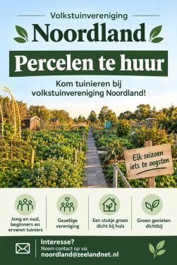 Volkstuin te huur