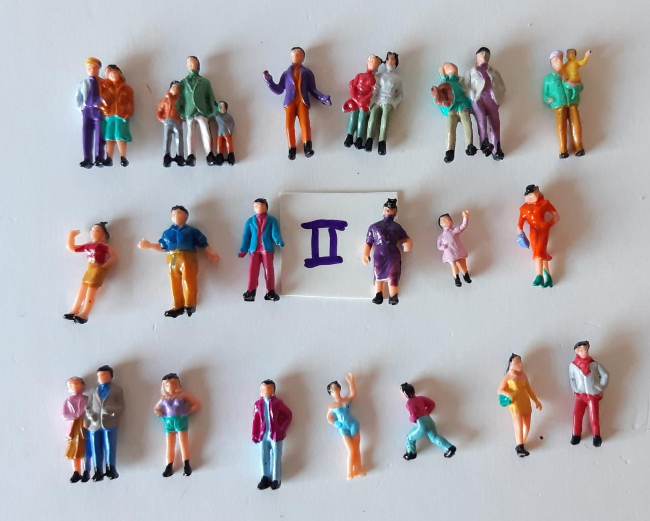 H0 Poppetjes / Figuren / Mensen  ( 1:87 )
