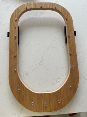 Frame babyzitje kidsmill upp