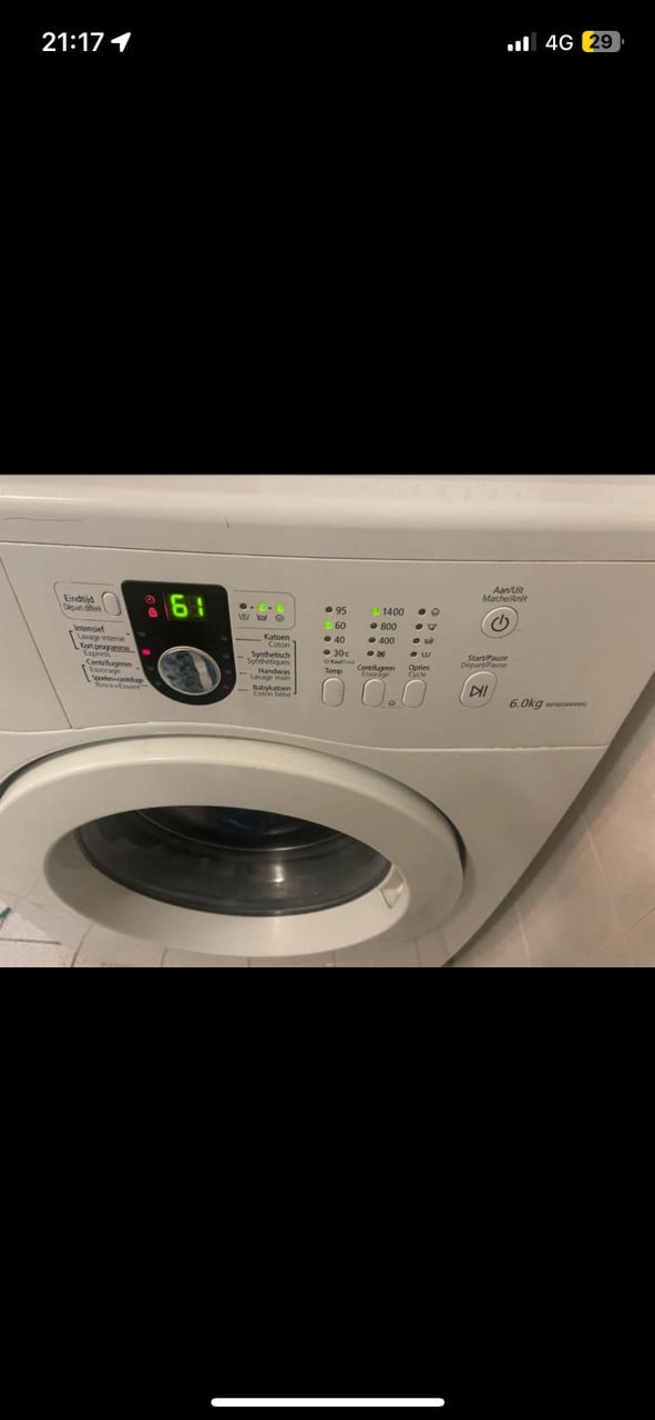 Samsung wasmachine 6kg