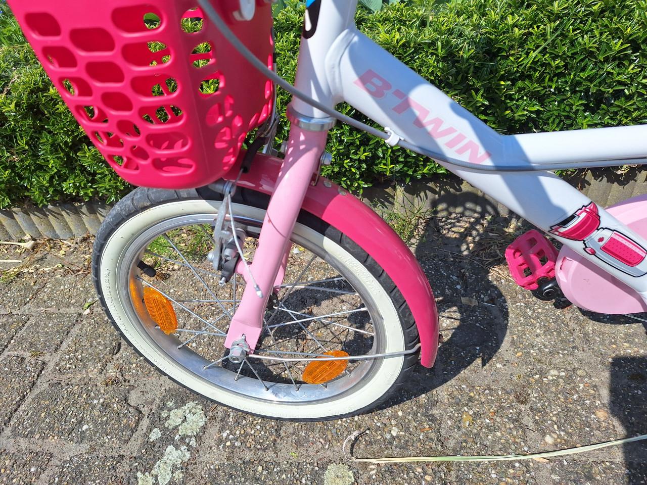 B-TWIN meidenfiets 16"