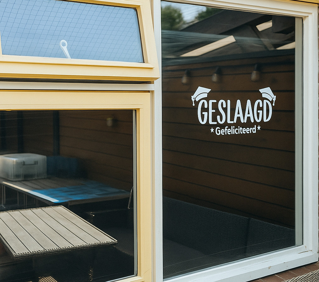 Geslaagd! Stickers