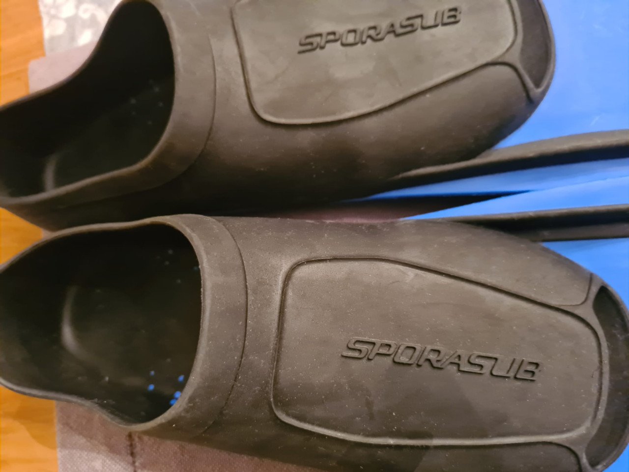 Zwemvliezen / snorkelvinnen SPORASUB Snap ; maat 38/39