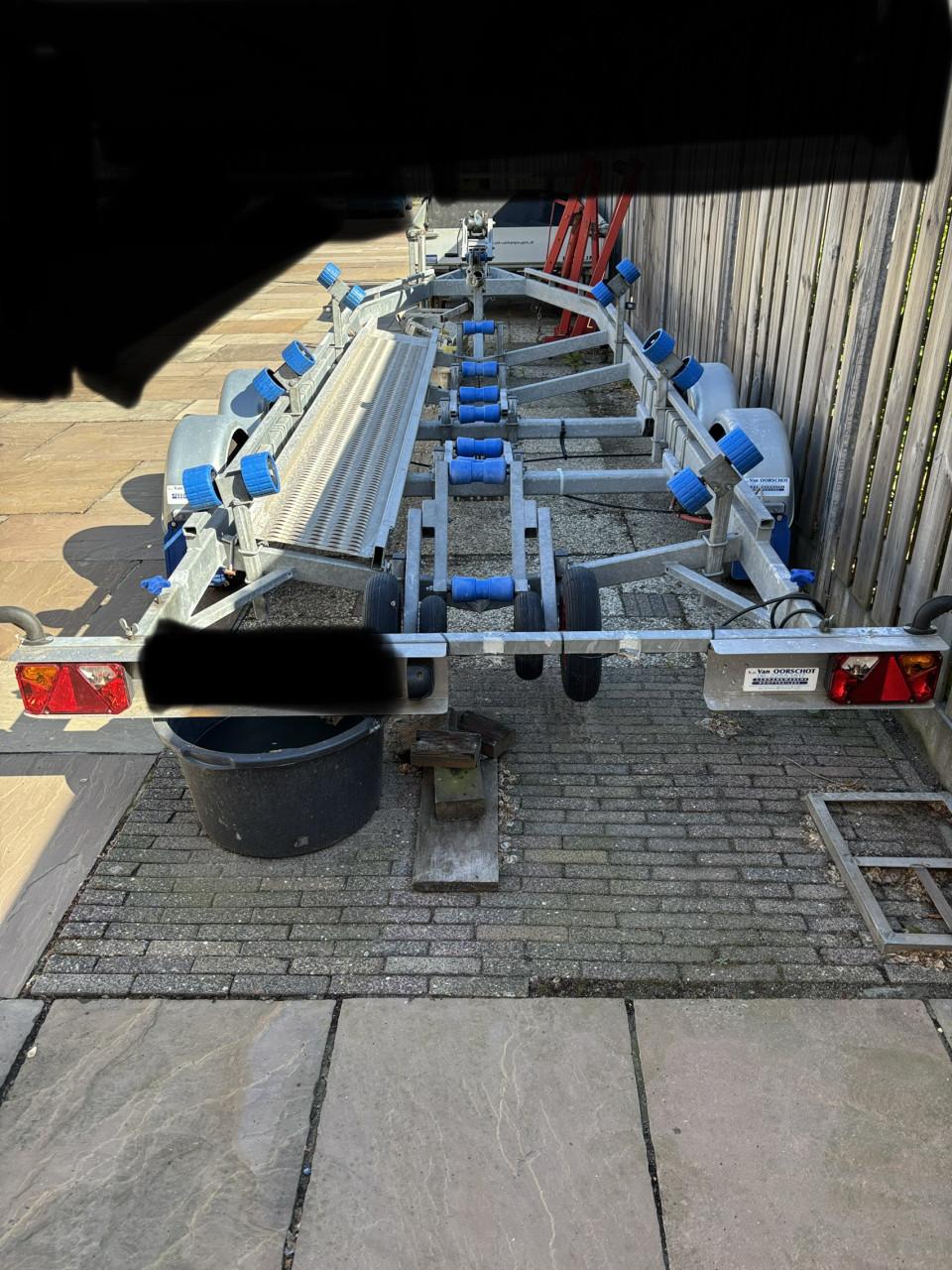 Avon searider rib 6.30  met trailer