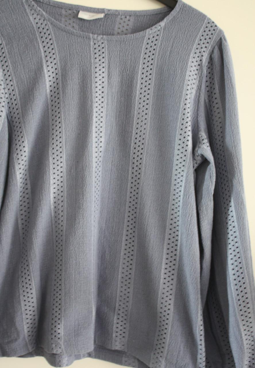 Grijs blauw shirt maat s