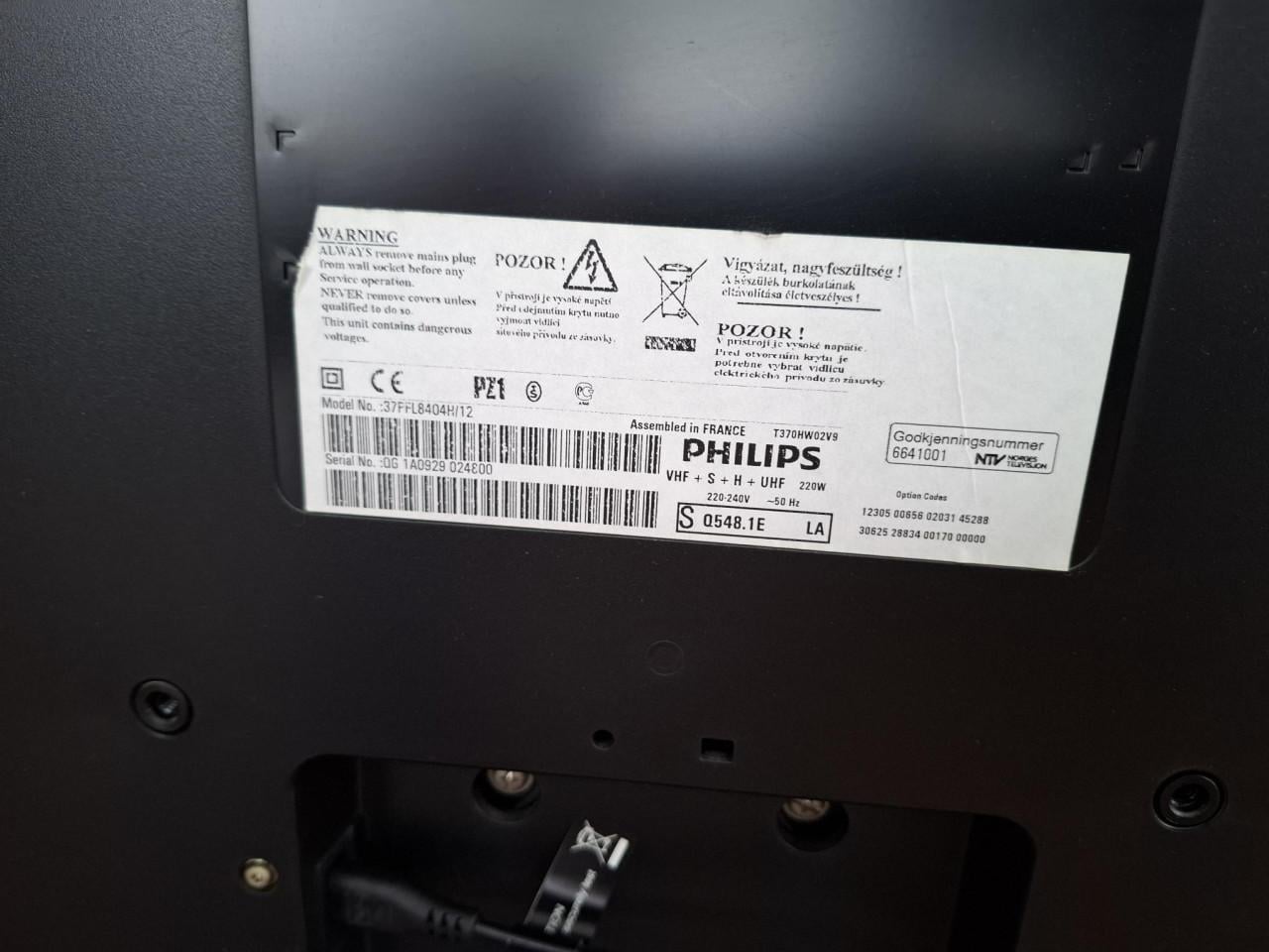 Philips 37PFL8404H Full HD TV