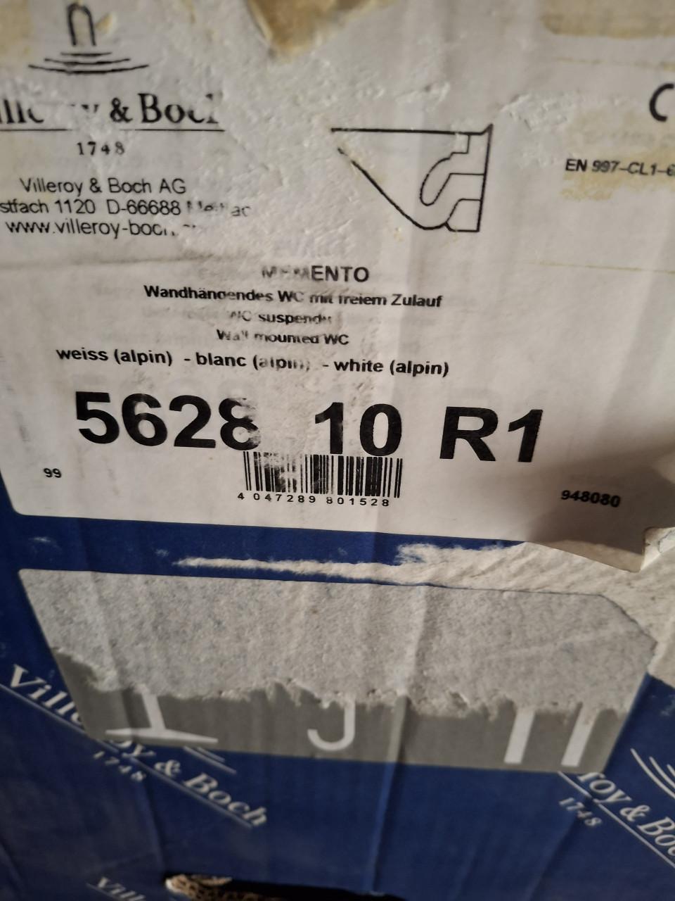 Hangend toilet Villeroy en boch