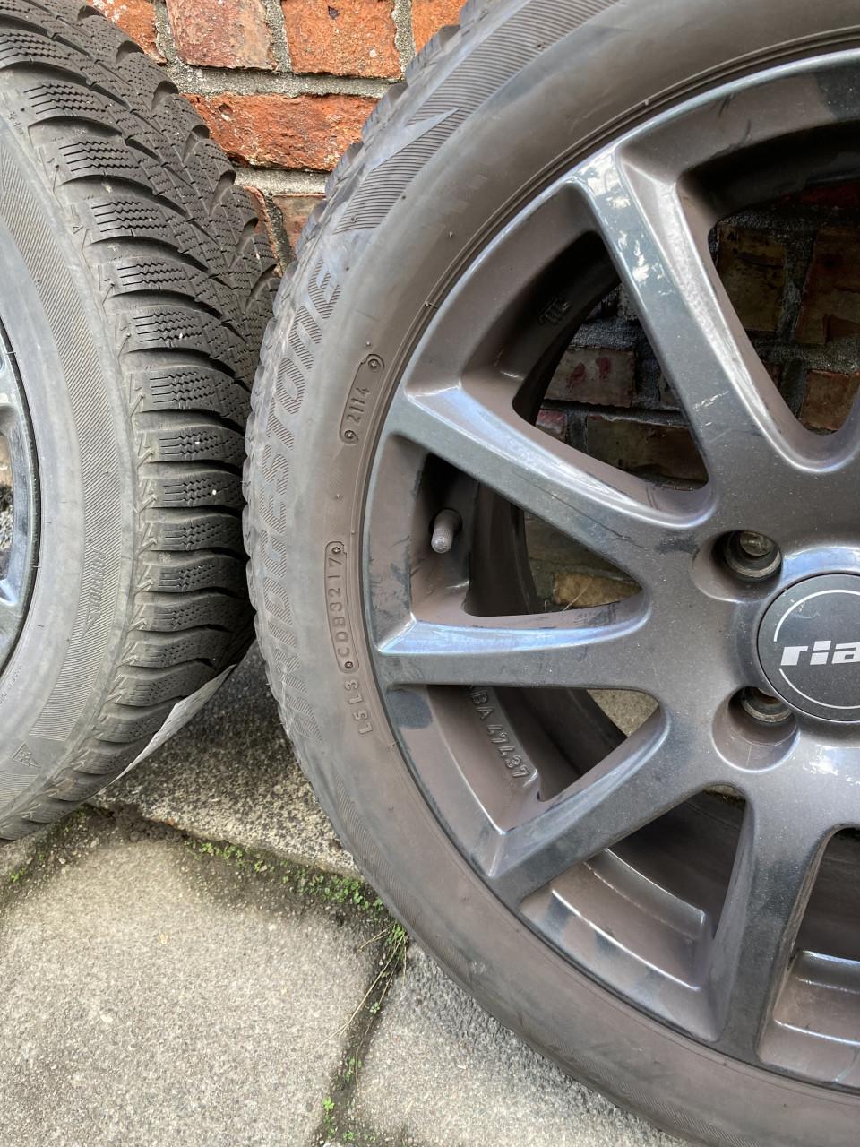 Winterbanden set met velgen