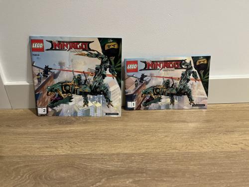 Lego Ninjago groene ninja mecha draak
