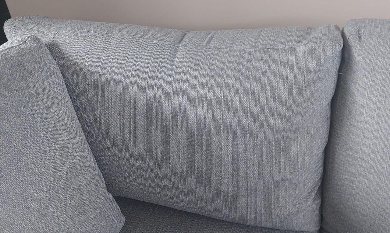 Collin Hoekbank Lichtblauw/grijs