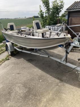 Aluminium boot + trailer