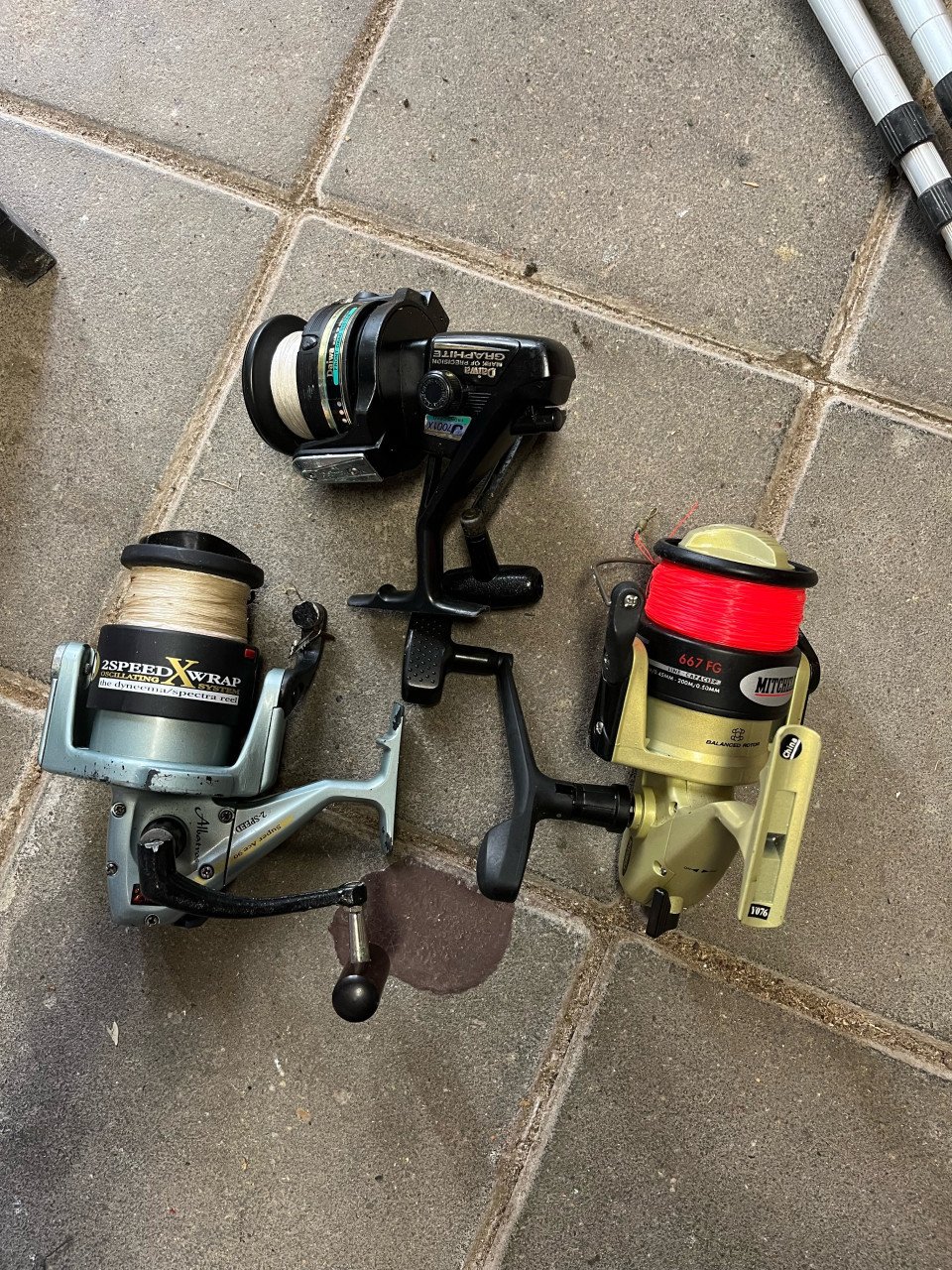 Complete vis uitrusting