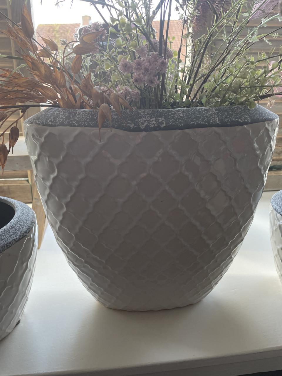 3 mooie sjieke bloempotten