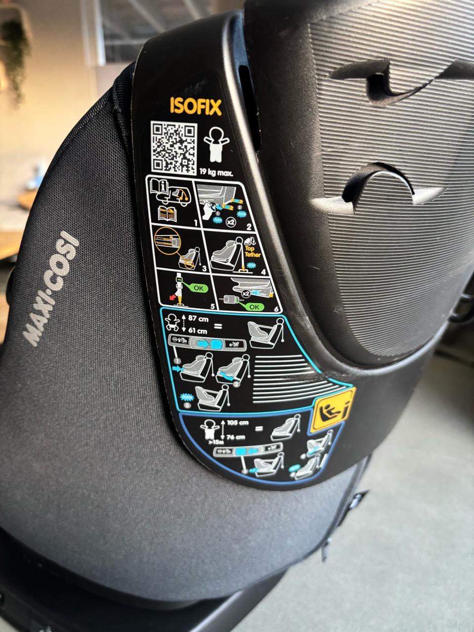 Maxi Cosi AxissFix peuter autostoel 360graden draaibaar