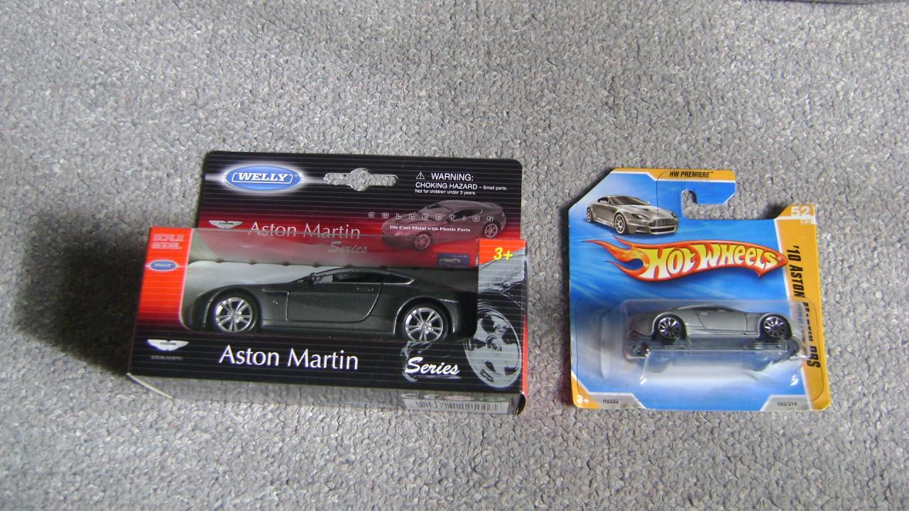 Aston Martin Vantage /DBS Welly & HotWheels
