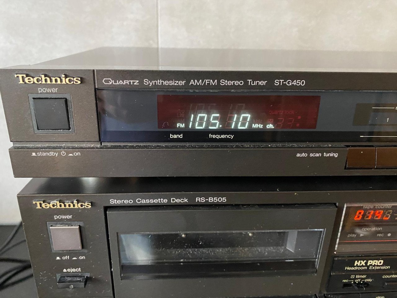 Technics stereo set Class "AA"