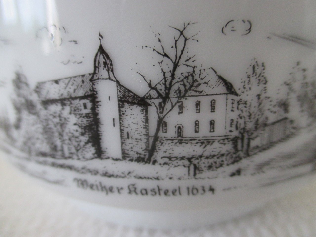 Zeer Mooi Vintage Bavaria Koffie set voor 6 Personen