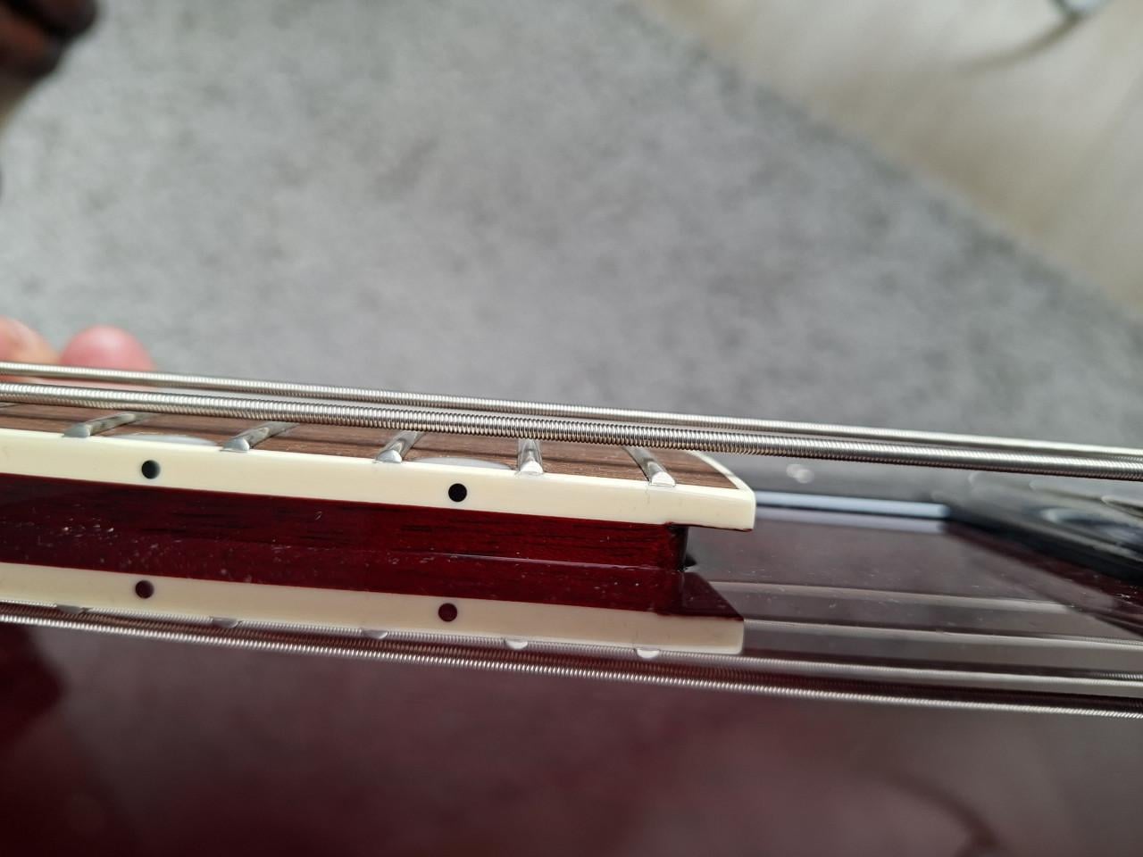 Gretsch Streamliner Jet Club Bass Walnut Stain met koffer z.g.a.n.